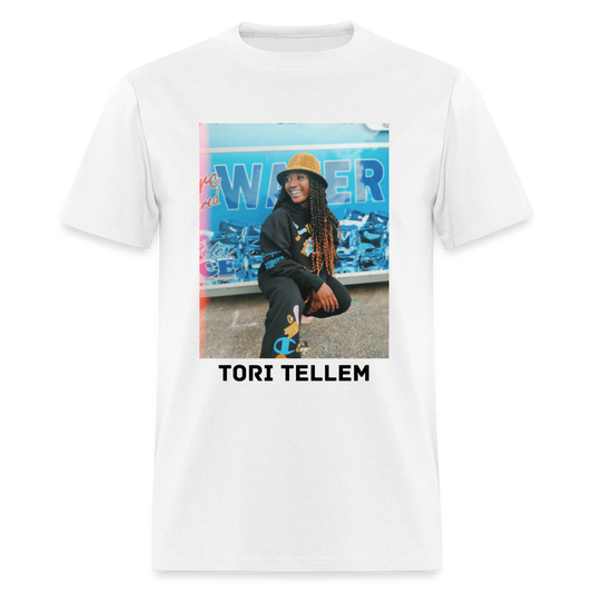 Unisex 90s Inspired Tori TEE - white