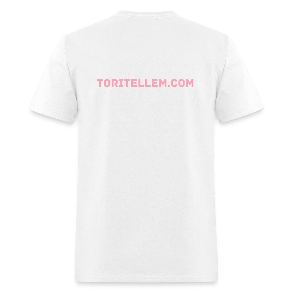 Who Gon' Tell 'Em? T-Shirt - white