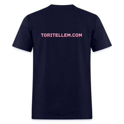 Who Gon' Tell 'Em? T-Shirt - navy